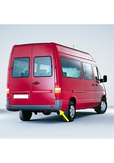 Mercedes Sprinter 95-06 Arka Tampon Sağ Köşe Kaplama A9018800471