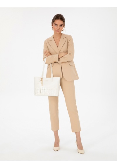 Pierre Cardin Kadın Beyaz Çanta 50321774-vr013 Beyaz