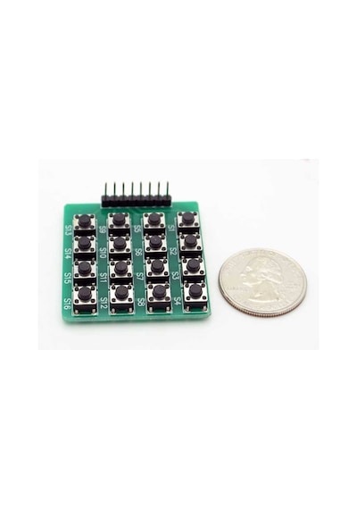 4X4 Tuş Takımı - Push Buton Keypad