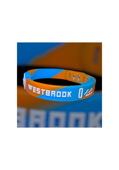Russell Westbrook Çok Renkli Ayarlanabilir Mix Basketbol Bileklik Çok Renkli Çok Renkli