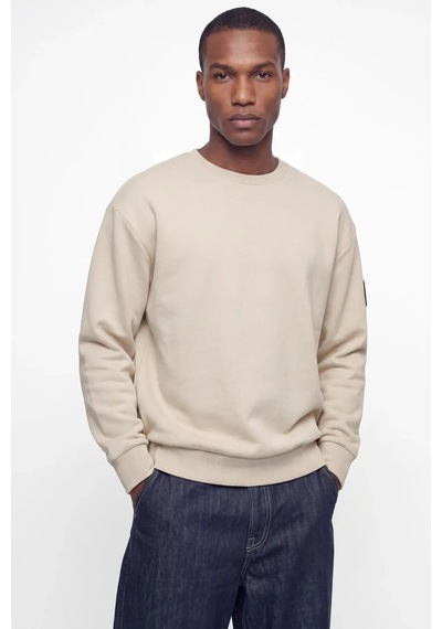Jack & Jones Jjcleveland Erkek Sweatshirt Beyaz