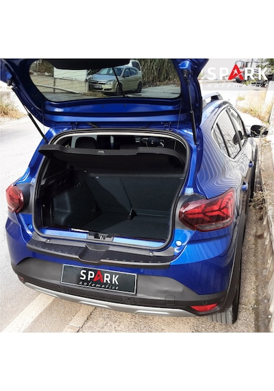 Dacia Sandero 2021- Yılı Ve Sonrası Uyumlu Arka Tampon Eşiği Mat Siyah