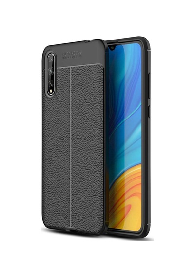 Newface Huawei P Smart S Kılıf Auto Focus Kapak Glblseme - 32 - Siyah Sıyah