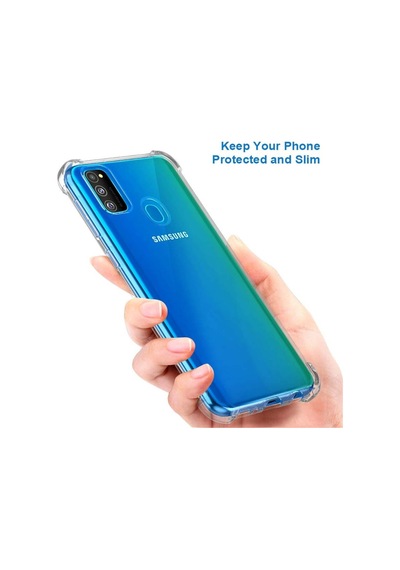 Galaxy M30S Kilif Zore Anti Shock Kenar Korumali Silikon Kapak 420682186