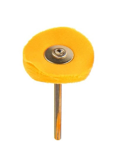 6209 Pimli Parlatma Polisaj Sarı Pamuklu Kumaş 25 Mm