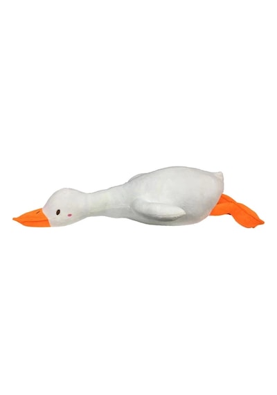 Mey İthalat Peluş Yatan Ördek 80 Cm. Sarı