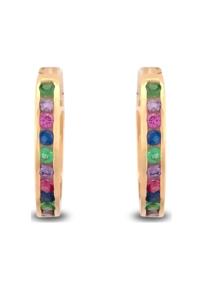 Gold-renkli Taşlı Kadın Küpe