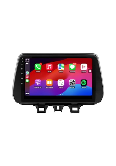Hyundai Tucson Araç Multimedya Android Ekran Carplay Double Teyp 4+64 9" 18-20 Black Cadence