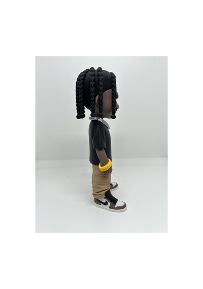 Travis Scot Figür 20cm-3d Baskı-kolleksiyonluk Biblo