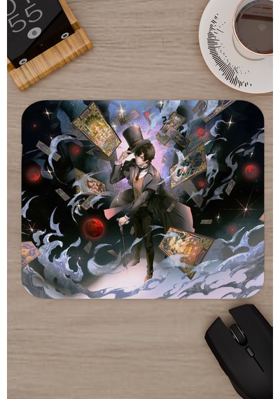 Guimi Zhi Zhu Anime V4 - 22x18 Gaming Kauçuk Kaymaz Taban Mouse Pad Fare Altlığı