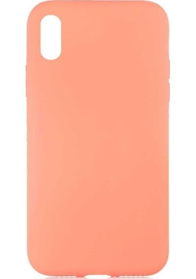 Apple Uyumlu iPhone Xs Max 6.5 Kılıf Zore Lsr Lansman Kapak Light Orange