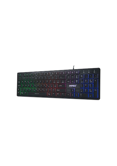 Everest Kb-840 Siyah Aydınlatmalı Usb Lc Layout Slim Klavye