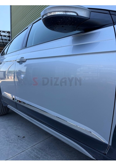 S-dizayn Volkswagen Taigo Krom Yan Kapı Çıtası 4 Prç 2020 Üzeri A+ Kalite