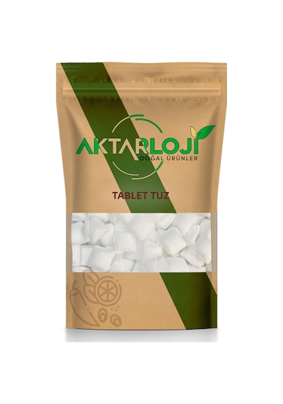 1 Kg Rafine Tablet Tuz Su Arıtma / Su Yumuşatma Kaya Tuzu Sodyum Klorür 1. Kalite