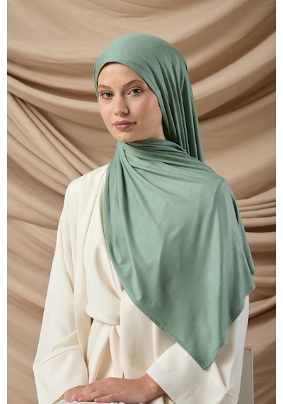 Silk Home Premium Penye Şal 65002-57 Çağla Yeşili Çok Renkli