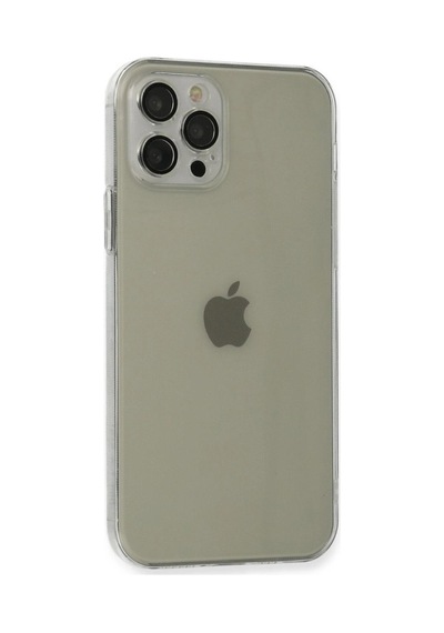 Apple iPhone Uyumlu - 12 Pro Max Kılıf Fly Lens Silikon - Şeffaf