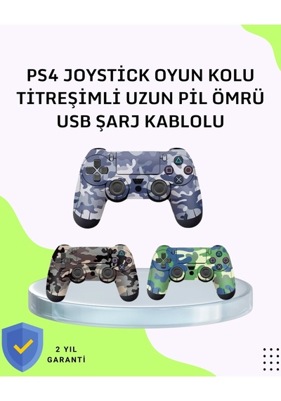 Uzun Pil Ömürlü Oyun Kolu - Usb İle Hızlı Şarj Desteği 06592398