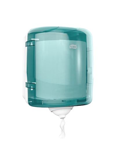 Tork Reflex Her Seferinde Tek Yaprak Veren, İçten Çekmeli Dispenser Turkuaz 473180 Turkuaz