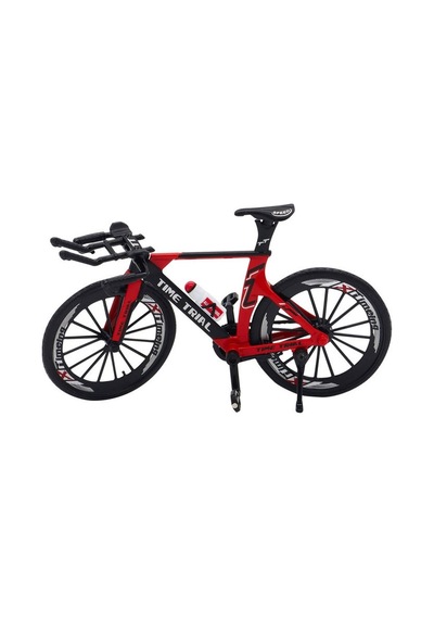 1:10 Die Cast 8a Kırmızı Dağ Bisikleti