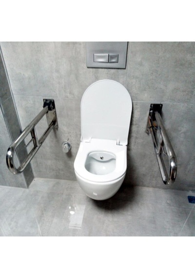 Engelli Tutunma Barı Tuvalet Kağıtlıklı Banyo Wc Küvet Paslanmaz Diğer