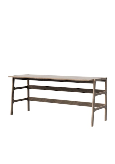 Woodesk Rustico Ahşap Çalışma Masası, Ceviz Renk Cpt4630-180 Ceviz