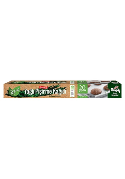 4 Adet Roll-up Doğaya Dönüş Pefc Yağlı Pişirme Kağıdı 20'li Diğer