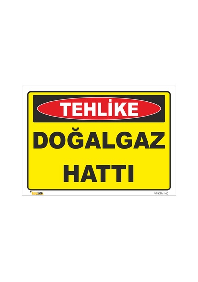 DOĞALGAZ HATTI LEVHASI KTM 100
