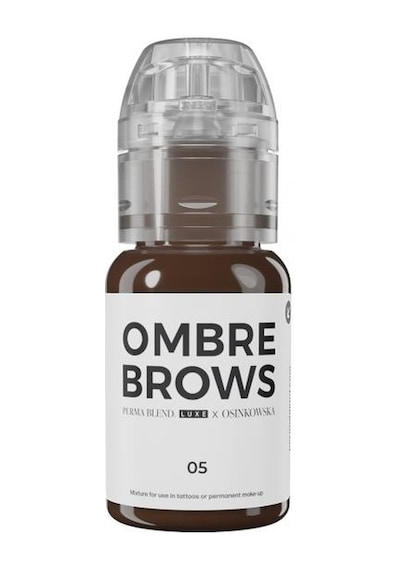 Perma Blend Luxe Paulina Osinkowska Ombre Brows No5 Kalıcı Makyaj Kaş Pigmenti 15ml Diğer