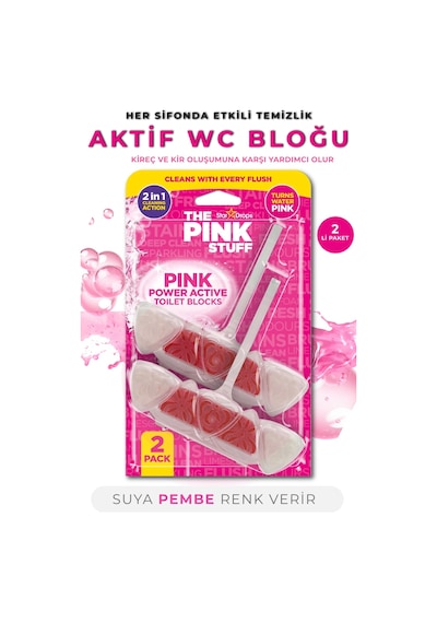 Wc Klozet Derin Temizlik Seti 3'lü Tuvalet Temizleyici Jel + Köpük + Aktif Klozet Bloğu