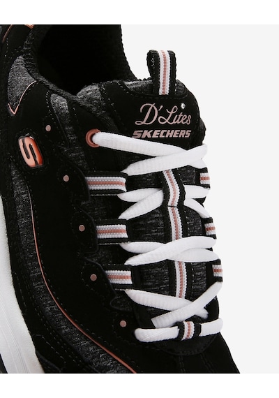 Skechers D'lites - Me Time Kadın Siyah Sneakers 11936 Bkrg Siyah