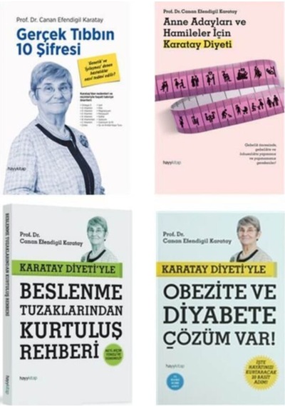 Canan Karatay Seti 4 Kitap