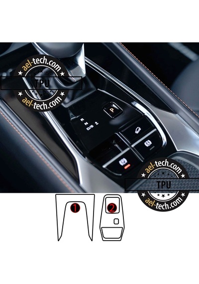 Mg Hs Uyumlu Vites Etrafı Piano Black Konsol Tpu Koruyucu 2024-20