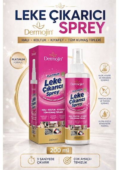 Platinum Çok Amaçlı Leke Çıkarıcı 250 ML