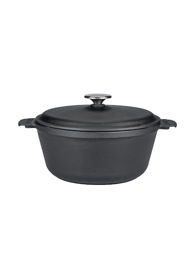 Lava Döküm Yuvarlak Tencere. Çap 26Cm.