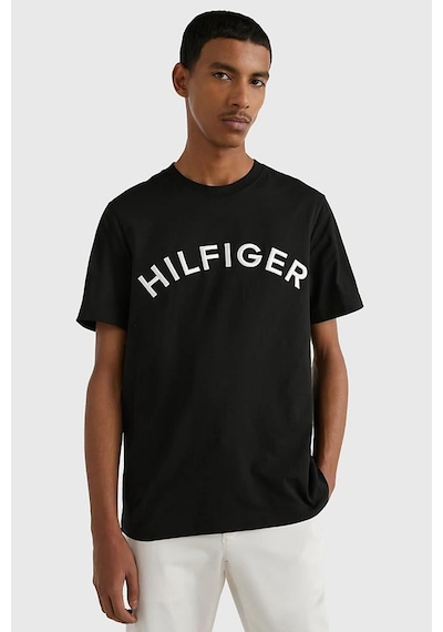 Tommy Hilfiger Erkek T-shirt Siyah