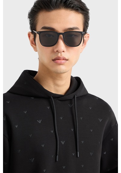 Emporio Armani Erkek Gözlük 0ea4255d 500187 56 Mat Siyah-koyu Gri Siyah