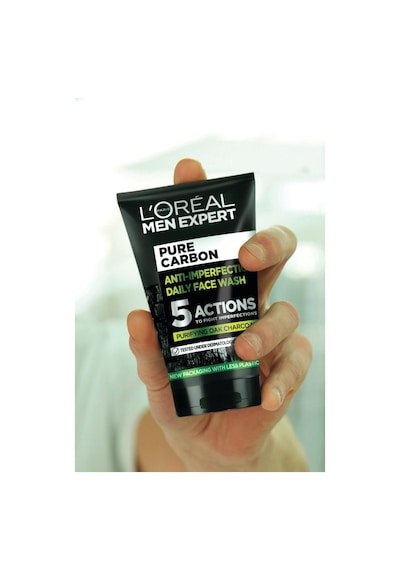 L'Oréal Paris Men Expert Pure Charcoal Yüz Yıkama Jeli 2 x 100 ML