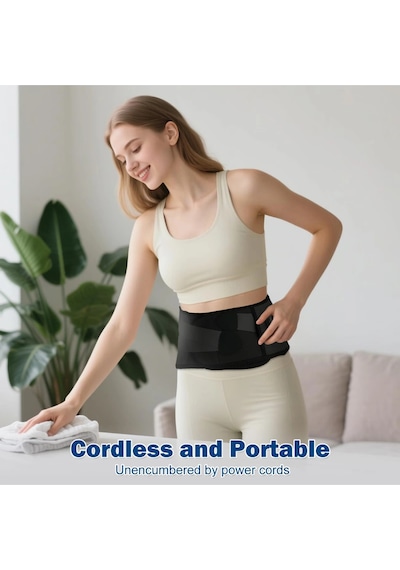 Glr K17 Kablosuz Isıtmalı Bel Kemeri Masaj Modu Ve Ergonomik Tasarım