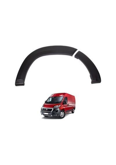 Ferrous Autoaccessories Fiat Ducato İle Uyumlu Çamurluk Koruma Dodik Seti 12 Parça 2015 Ve Üstü