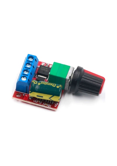 5A 35V Mini Dc Motor Pwm Potlu Hız Kontrol Devresi 90 Watt