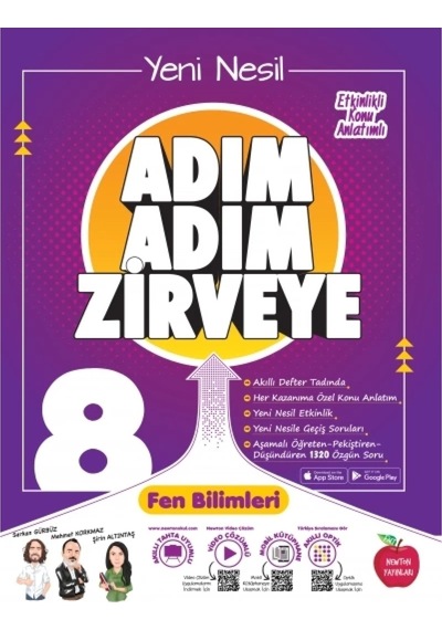 8.sınıf Adım Adım Fen Bilimleri Konu Anlatımlı