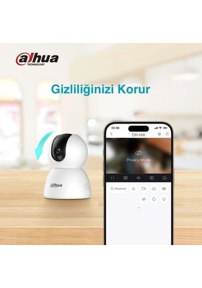 Dahua Hero H4ı Indoor 360 Hareketli, Gece Görüşlü, Akıllı Takipli Güvenlik Kamerası