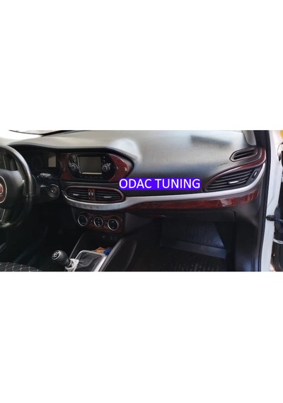 Fiat Egea Full Set Torpido, Konsol, Trim, Göğüs Kaplama Seti Maun