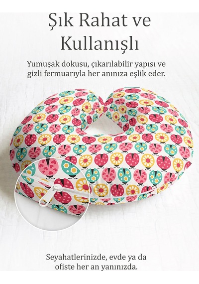 Renkli Uğur Böceği Desenli Boyun Yastığı - Canlı Sarı Pembe Yeşil Çocuk & Yetişkin Seyahat Yastığı Canlı Gün Batımı Zümrüt Renkli Uğur Böceği Desenli Boyun Yastığı - Canlı Sarı Pembe Yeşil Çocuk & Yetişkin Seyahat Yastığı Canlı Gün Batımı Zümrüt