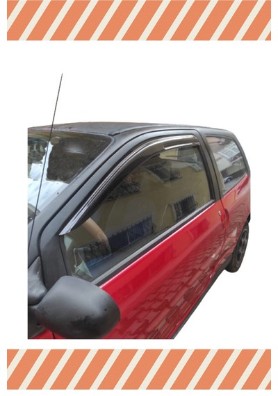 Renault Twingo Tüm Modellerine Özel 2'li Mügen Tip Cam Rüzgarlığı