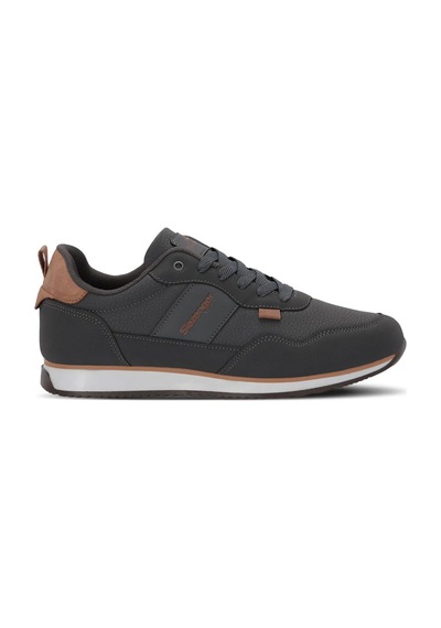 Slazenger Onset I Erkek Koyu Gri Sneaker