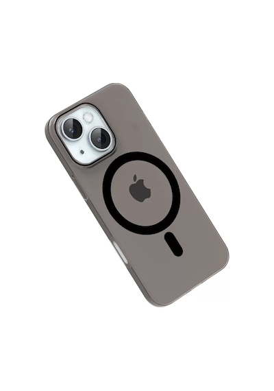 Joko Apple İphone 15 Pc Blank Magsafe Kapak - Siyah Gri