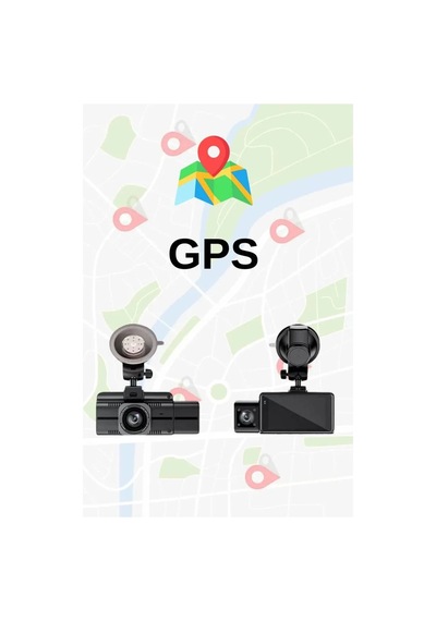F6 4k 1080p Monitörlü Gece Görüşlü 3 Kanal Wifi/gps Li Döngü Kayıtlı Araç Iç Dış Kamera - G6t
