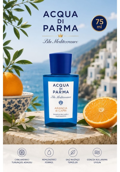 Acqua Di Parma Blu Mediterraneo Arancia Di Capri 4 Lü Premium Bakım Seti 75 Ml