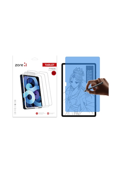 Samsung Uyumlu Galaxy Tab A9 Plus Kağıt Hisli Mat Zore Paper-like Ekran Koruyucu